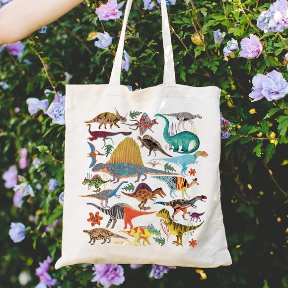 Canvas Aesthetic Tote Bag for Women with Inner Pocket Totes Shoulder Book Bag Sh - Picture 3 of 7